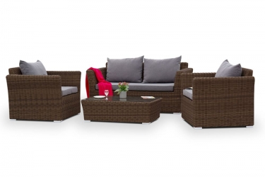 Лаунж-зона Капучино KSS2C2T-4-SET brown