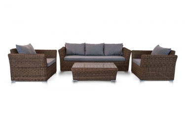 Лаунж-зона Капучино KS3С2T-4-SET brown