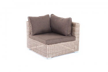 Модуль угловой с подушками Лунго YH-C1031W beige