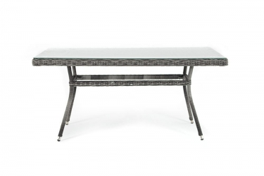 Плетеный стол Латте YH-T4766G-1 graphite
