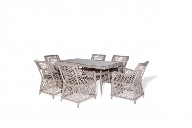 Обеденная группа Латте LC6T-7-SET beige