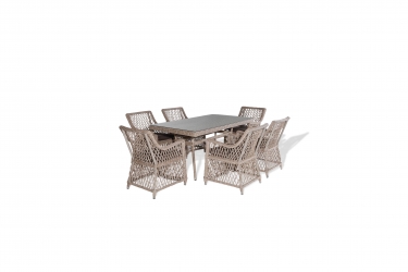 Обеденная группа Латте LC6T-7-SET beige