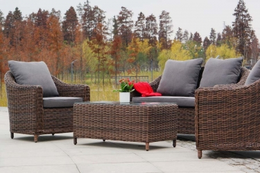 Панна лаунж-зона Кон KPS2C2T-4-SET brown