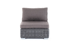 Модуль прямой с подушками Лунго YH-C1032W graphite