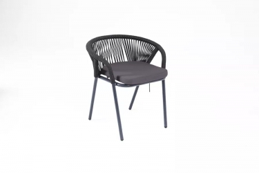 Плетеный стул Женева GEN-CH-1-001 dark grey