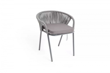 Плетеный стул Женева GEN-CH-1-002 grey