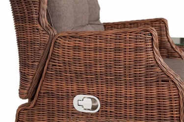 Кресло раскладное Форио YH-C1543D brown