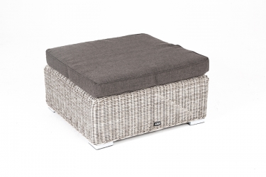 Плетенная оттоманка с подушкой Лунго YH-S4019W-1 beige