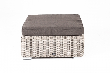 Плетенная оттоманка с подушкой Лунго YH-S4019W-1 beige