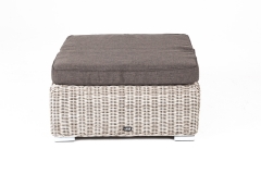 Плетенная оттоманка с подушкой Лунго YH-S4019W-1 beige