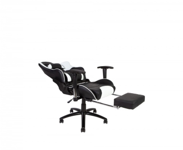 Игровое кресло Lotus GTS RF-8066F Черный/Белый