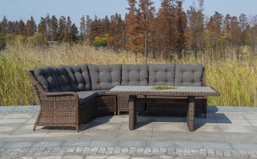 Обеденный стол Бергамо YH-S4684P-2 brown