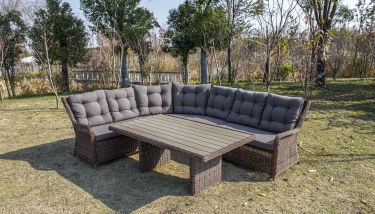 Обеденный стол Бергамо YH-S4684P-2 brown