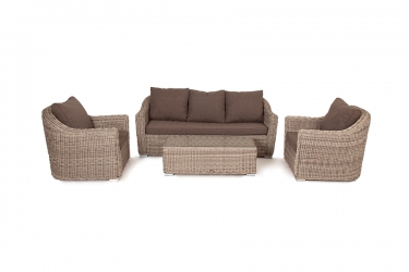 Лаунж-зона Фабриция FS3C2T-4-SET gray