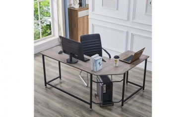 Угловой письменный стол Kiwi Черный дуб Black Oak