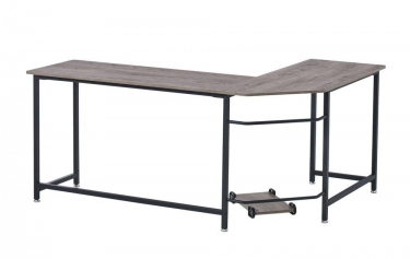 Угловой письменный стол Kiwi Черный дуб Black Oak