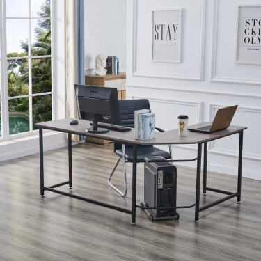 Угловой письменный стол Kiwi Черный дуб Black Oak