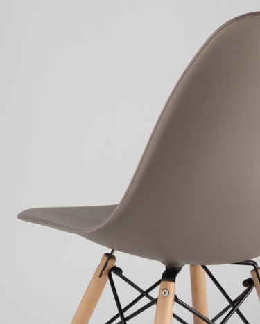 Стул Eames DSW 4 шт. Темно-серый