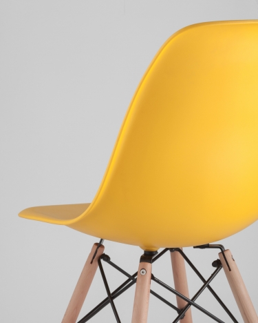 Стул Eames DSW 4 шт. Желтый