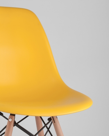 Стул Eames DSW 4 шт. Желтый