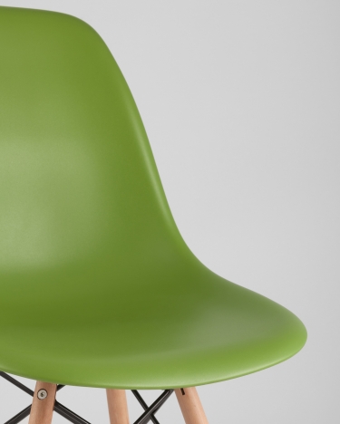 Стул Eames DSW 4 шт. Зеленый