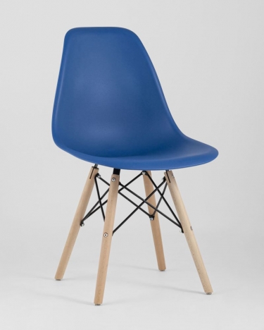 Стул Eames DSW 4 шт. Синий