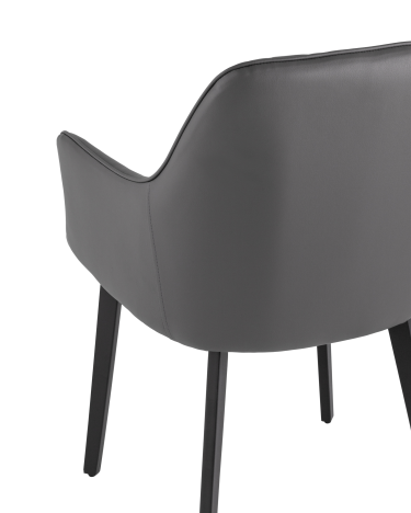 Стул Stool group Прайм NEW, экокожа серая