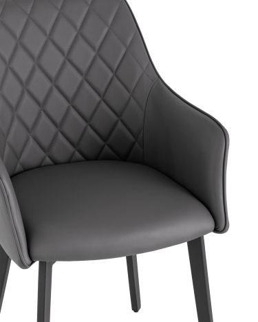 Стул Stool group Прайм NEW, экокожа серая