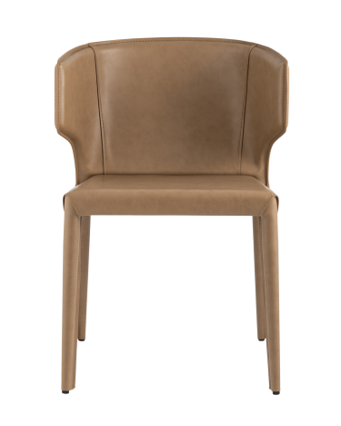 Стул Stool group Арманд экокожа коричневый