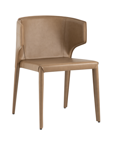 Стул Stool group Арманд экокожа коричневый