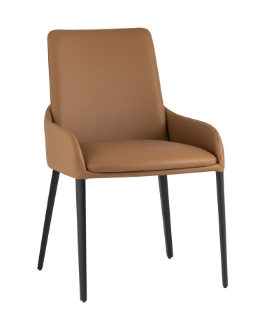 Стул Stool group Челси экокожа Коричневый