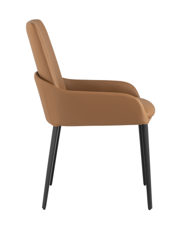 Стул Stool group Челси экокожа Коричневый