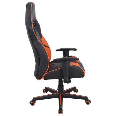 Кресло компьютерное BRABIX Storm GM-006 Черное/оранжевое