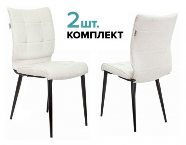 Стулья для кухни Бюрократ KF-4 Молочный Velvet 20 2 шт.