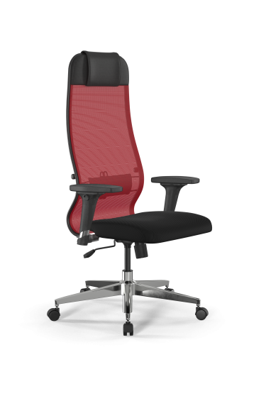 Офисное кресло ErgoLife Sit 10 B1-111D - X2+UMF(X1) Красный-Черный*