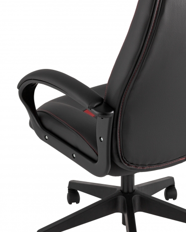 Геймерское кресло TopChairs ST-CYBER 8 RED черный/красный
