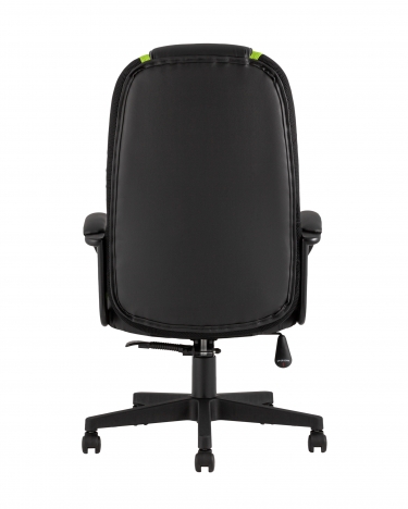 Геймерское кресло TopChairs ST-CYBER 9 GREEN черный/зеленый