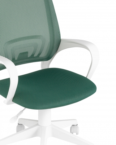 Кресло компьютерное TopChairs ST-BASIC-W Зеленый