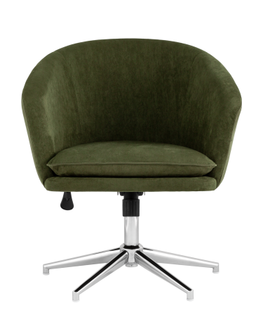 Кресло Stool group Харис регулируемое, замша, хаки