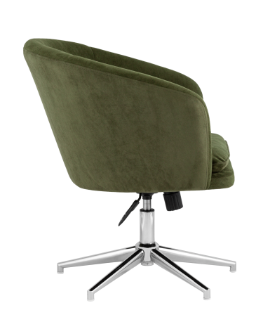 Кресло Stool group Харис регулируемое, замша, хаки
