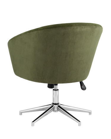 Кресло Stool group Харис регулируемое, замша, хаки