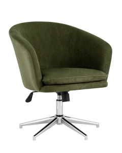 Кресло Stool group Харис регулируемое, замша, хаки