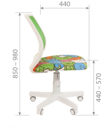 Детское кресло CHAIRMAN KIDS 112 котики/TW-А 31