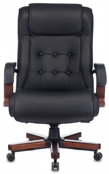 Кресло руководителя Бюрократ T-9926WALNUT/BLACK