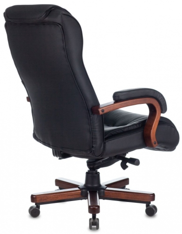 Кресло руководителя Бюрократ T-9926WALNUT/BLACK
