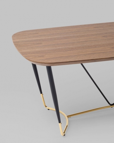 Стол обеденный Даймакс 180x90 Темное дерево