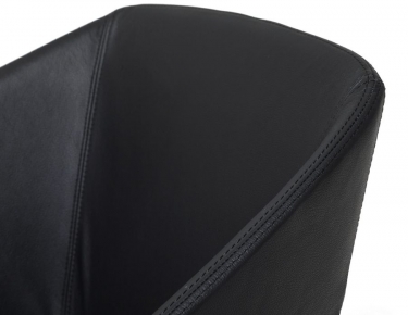 Кресло для посетителя ALMA WOOD L3 oak Dakota black