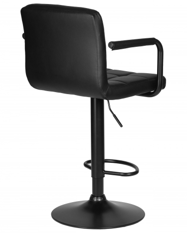 Стул барный Dobrin Kruger Arm* Black черный