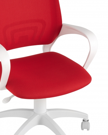 Кресло компьютерное Topchairs ST-BASIC-W Красный