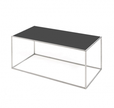 Стол кофейный FESTA 8040 black chrome Черный Хром